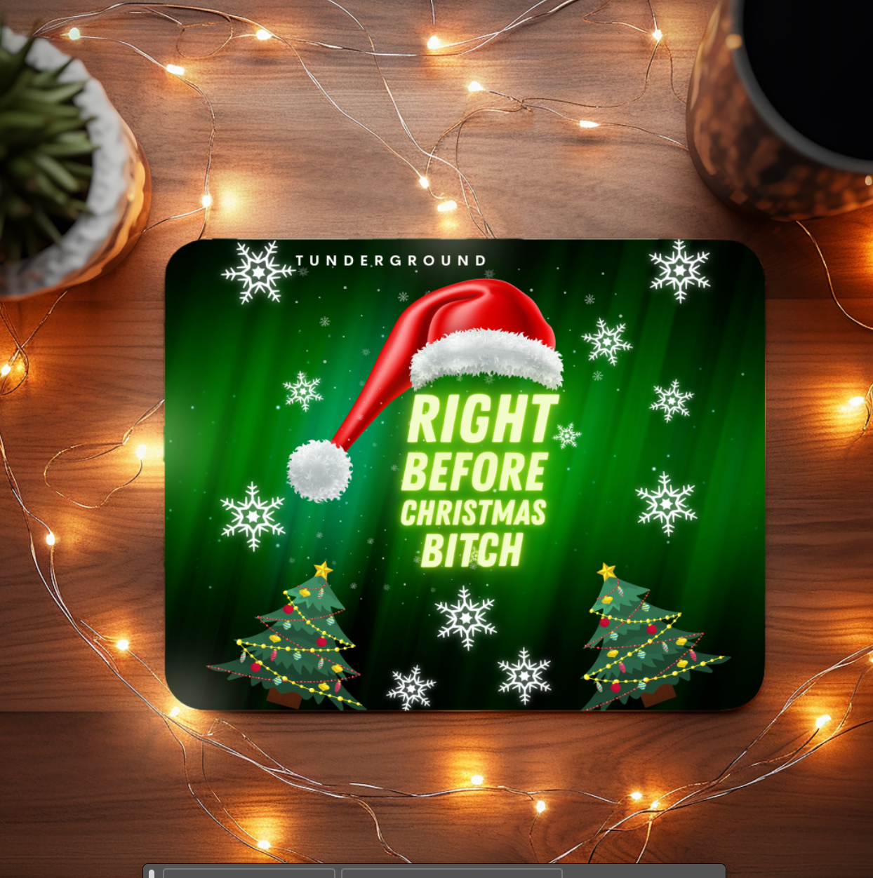 Right Before Christmas Mouse Pad