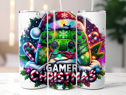 Gamer Christmas – 20oz Tumbler