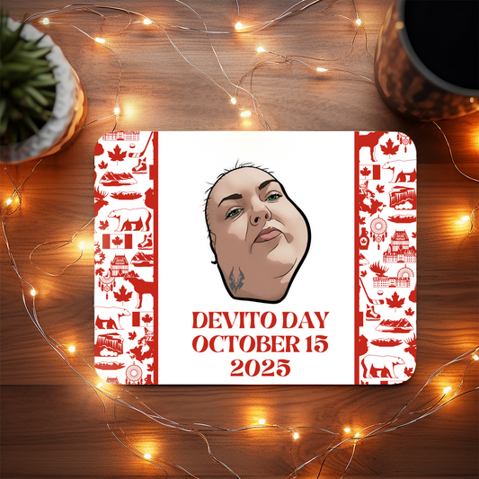 Devito Reveal Mouse Pad (Canadian Style)