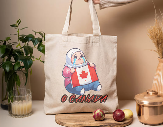 Sad Canadian Tote Bag